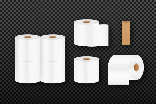 Ročník toaletní papír, skvělý design pro všechny účely. Rovný vzor. Vektorový vzorec. — Stockový vektor