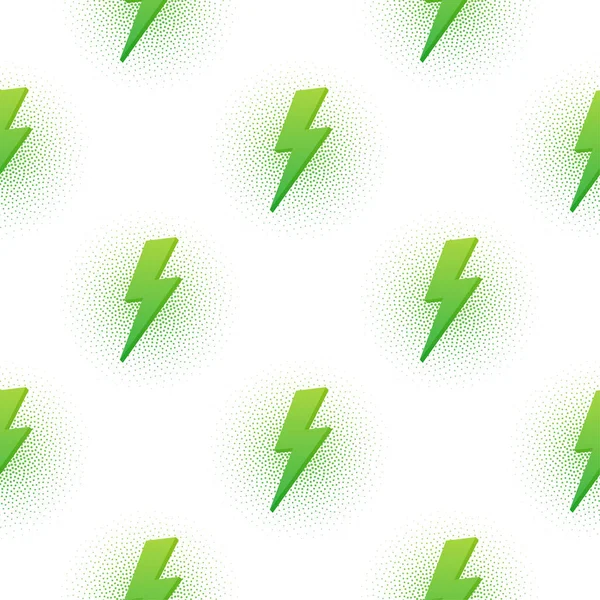 Set Lightning bolt dolts style. Blitz, Donner, Blitzschlag. Vektorillustration. — Stockvektor