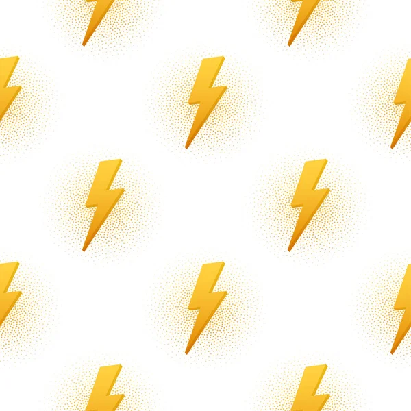 Définissez le style Lightning bolt dolts. Boulon tonnerre, éclairage grève expertise. Illustration vectorielle. — Image vectorielle