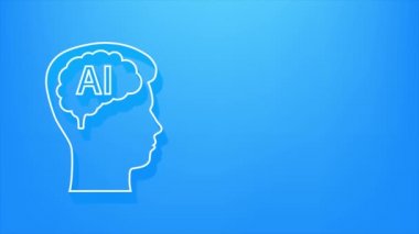 Derin fon. Teknoloji soyut. Fütürist. Bulut ağı. Hareket Grafiği