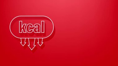 Online alışveriş ve pazarlama ikonu ile çevrimiçi alışveriş konsepti. Alışveriş torbalarını tutan eller. Hareket Grafiği