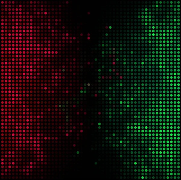 Led scherm. Dot RGB Achtergrond televisie. Voorraadillustratie van vectoren. — Stockvector