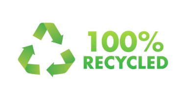 Kağıt tasarımı için düğme. Sürdürülebilir ambalaj. Kağıt tasarımı için% 100 geri dönüştürüldü.