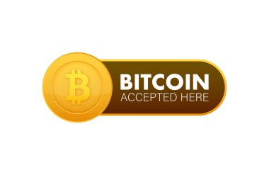 Şifreli para birimi. Bitcoin parası. Bitcoin dijital cüzdanı.