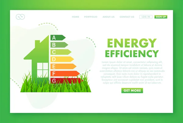 Energiediagramm Für Die Konzeption Vektor Illustration Diagrammkonzept Vektorsymbol — Stockvektor