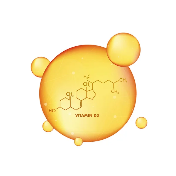 Fórmula Vitamina Ótimo Design Para Qualquer Finalidade Ilustração Vetorial Isolada — Vetor de Stock