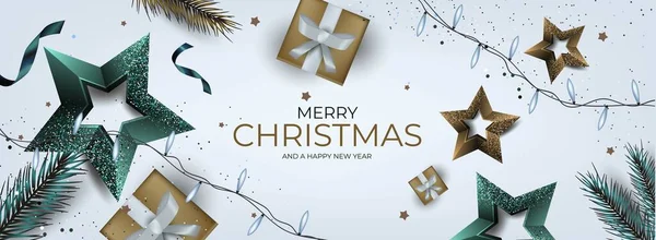 gerçekçi noel arkaplan zarif biçim vektör tasarımı çizimi