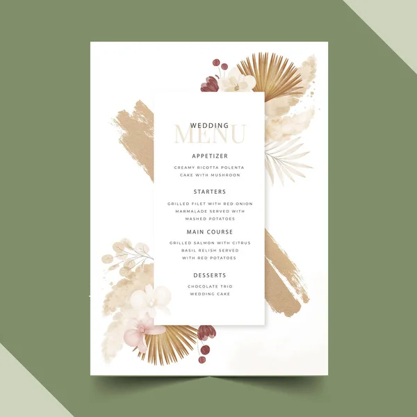 Gradient Sparen Tag Hochzeit Einladung Vektor Design Illustration — Stockvektor