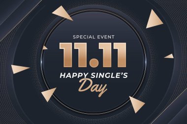gerçekçi single 's day background vektör tasarımı çizimi