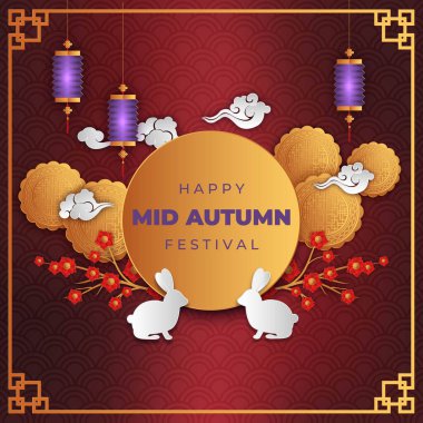 sönük sonbahar festivali vektör tasarımı çizimi