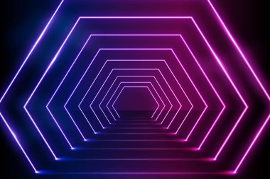 gerçekçi neon ışıklar arka plan vektör tasarım çizelgesiName