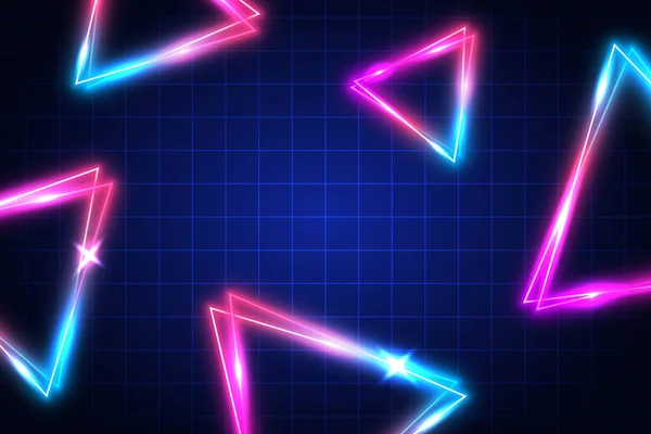 gerçekçi neon ışıklar arka plan vektör tasarım çizelgesiName