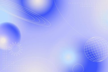 gradyan dinamik soyut arkaplan vektör tasarımı çizimi