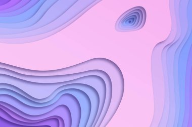 kağıt biçimi dalgalı arkaplan vektör tasarımı çizimi