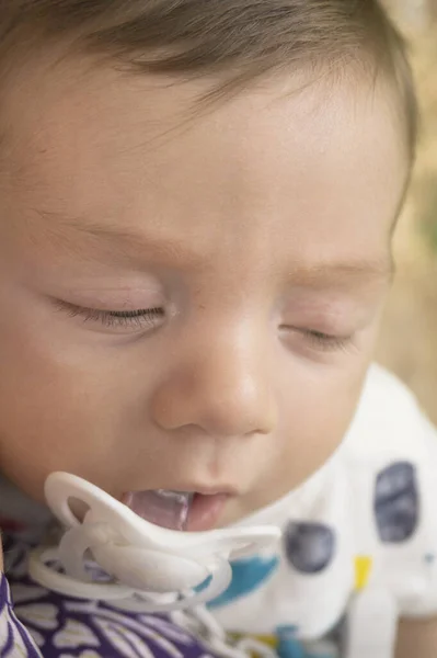 Portrait Baby Boy Two Months Old — Stockfoto