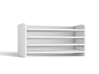 Ürün Tanıtımı için 3D Mağazalar Rafları Göster