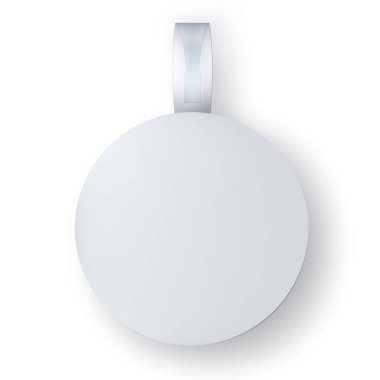 Beyaz Plastik Çizgili Yuvarlak Kağıt Sallayıcı