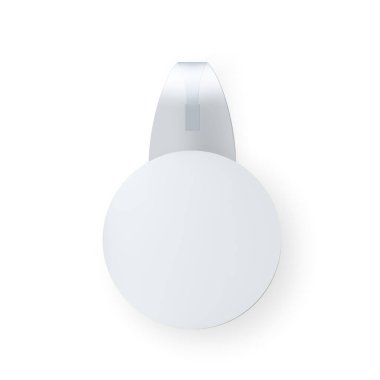 Beyaz Plastik Çizgili Yuvarlak Kağıt Sallayıcı