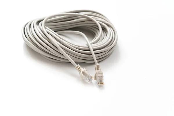 Cable de conexión, cable de conexión, cable de conexión. una parte integral del sistema de cable — Foto de Stock