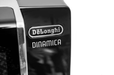Delonghi kahve makinesinin bir parçası. Lezzetli kahve yapmak için bir cihaz