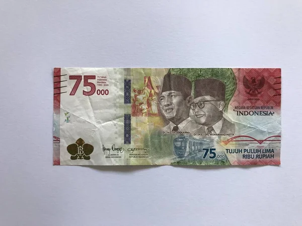 Geçmişi için Endonezya Rupiah parası. İş, reklam, promosyon, indirim vs. için Endonezya rupia banknotları serisi