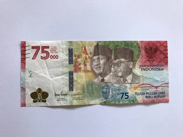 Geçmişi için Endonezya Rupiah parası. İş, reklam, promosyon, indirim vs. için Endonezya rupia banknotları serisi