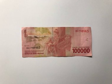 Geçmişi için Endonezya Rupiah parası. İş, reklam, promosyon, indirim vs. için Endonezya rupia banknotları serisi