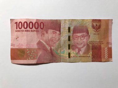 Geçmişi için Endonezya Rupiah parası. İş, reklam, promosyon, indirim vs. için Endonezya rupia banknotları serisi