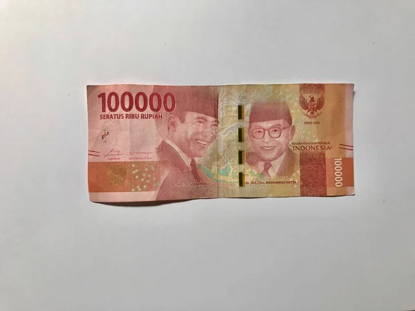 Indonesian Rupiah Money Background Series Indonesian Rupiah Banknotes Business Advertising — Stock Photo, Image