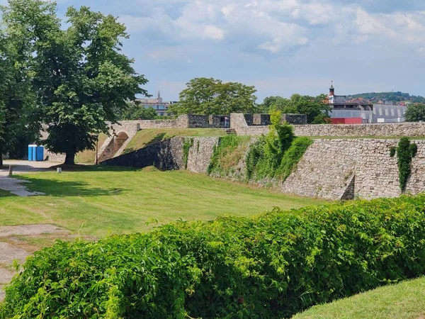 Bosna-Hersek 'in Banja Luka kentindeki Kastel kalesinin bir kısmı