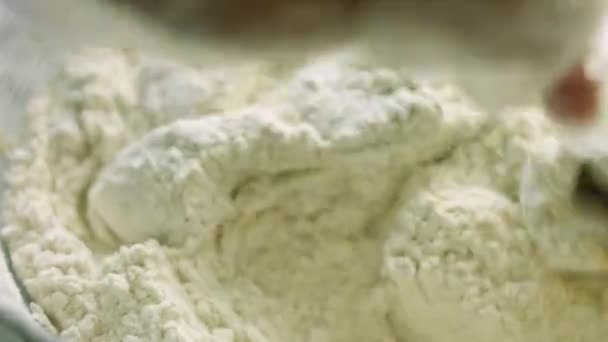 Hozzávalók a tésztához. A legjobb házi készítésű mézeskalács süti — Stock videók