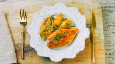 Bal Hardallı Tavuk ve VEGETable tarifi .