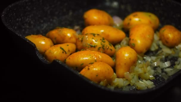 Receita Mel Mostarda Chicken Legumes — Vídeo de Stock