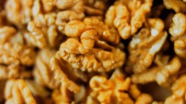 Fındık yakın çekim. Avrupa tatlıları. Ortadoğu ulusal tatlı yiyecekler, tatlı atıştırmalıklar.