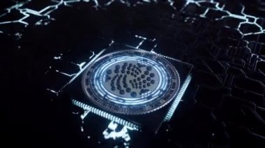 Şifreli teknoloji engelleme zinciri veri değişimi açık kaynak ağ kripto para birimi sunucusu dağıtılmış yüksek teknoloji 4K video 3D canlandırma döngüsü iota