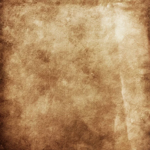 Oude grunge achtergrond met bruin papier textuur in vlekken — Stockfoto