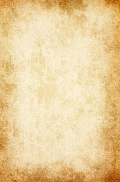 Grunge background of old stained paper with vignette — Stock Photo, Image