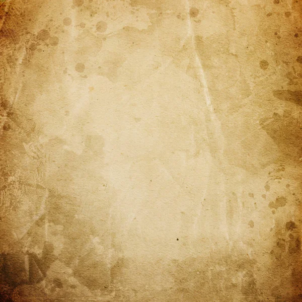 Грандиозный фон старой скомканной бумаги в пятнах — стоковое фото