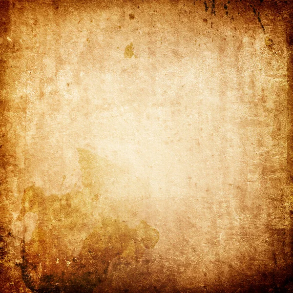 Старый гранж фон из пожелтевшей бумаги — стоковое фото