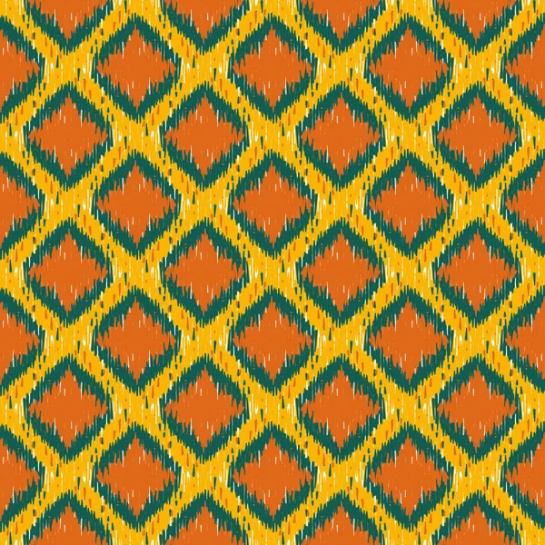 Background Hand Drawn Ethnic Background Yellow Tone Vintage Accessories Textiles — Zdjęcie stockowe