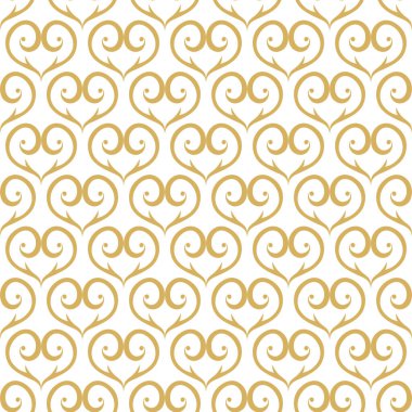 Kusursuz bir festival geçmişi var. Kalpli altın desen.