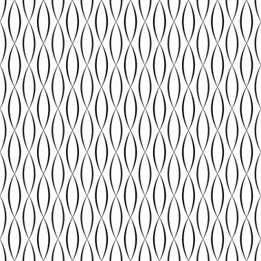 siyah-beyaz geometrik arka plan. vektör seamless modeli.