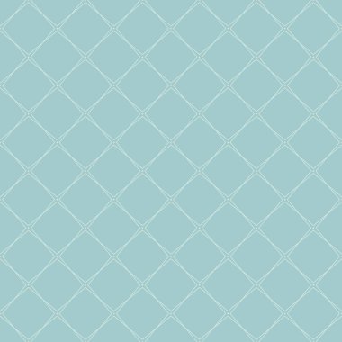 Yeşil arkaplanda eşkenar dörtgen süsleri. Vektörsüz desen.