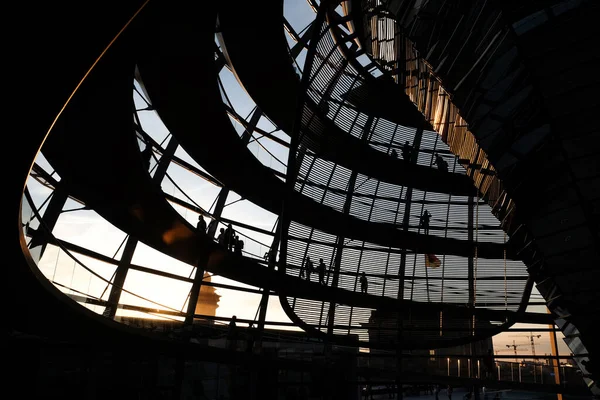 Reichstag Building Architecture Sunset Berlin Germany — 图库照片