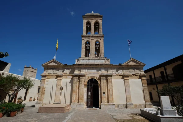 Yunanistan Girit Kentindeki Odigitria Ortodoks Manastırı Avrupa — Stok fotoğraf
