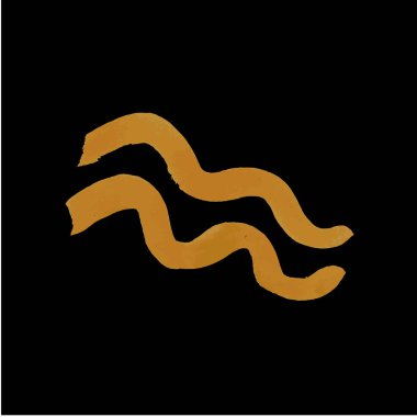 Kırmızı fırça darbesi beyaz vektörde izole edildi