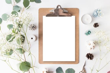 Senin sanat görüntülemek için şık marka mockup.