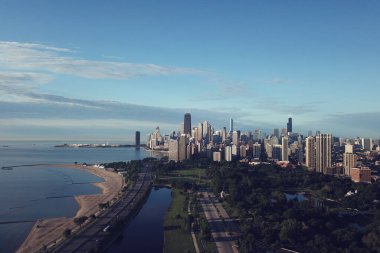 Şehir görünümünü Chicago