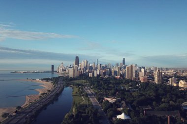 Şehir görünümünü Chicago