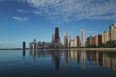 Şehir görünümünü Chicago